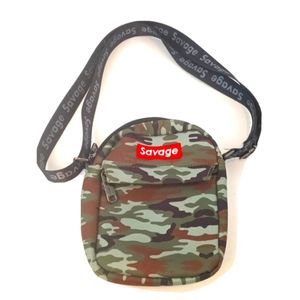 Olive Camo SAVAGE Women's Crossbody Wallet